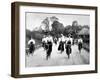 Victorian Women Cyclists Descending a Hill, 1898-null-Framed Photographic Print