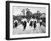 Victorian Women Cyclists Descending a Hill, 1898-null-Framed Photographic Print