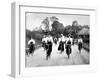 Victorian Women Cyclists Descending a Hill, 1898-null-Framed Photographic Print