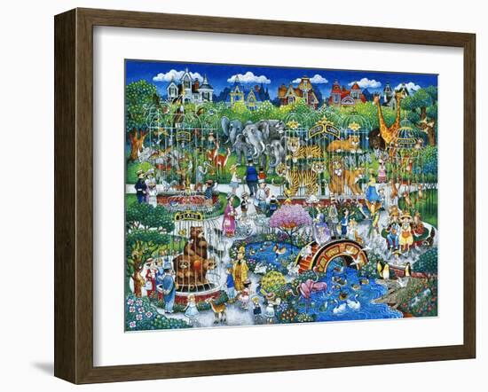 Victorian Zoo-Bill Bell-Framed Giclee Print