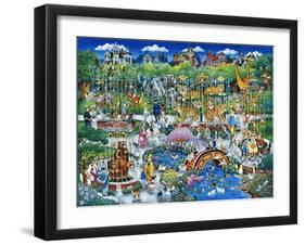 Victorian Zoo-Bill Bell-Framed Giclee Print