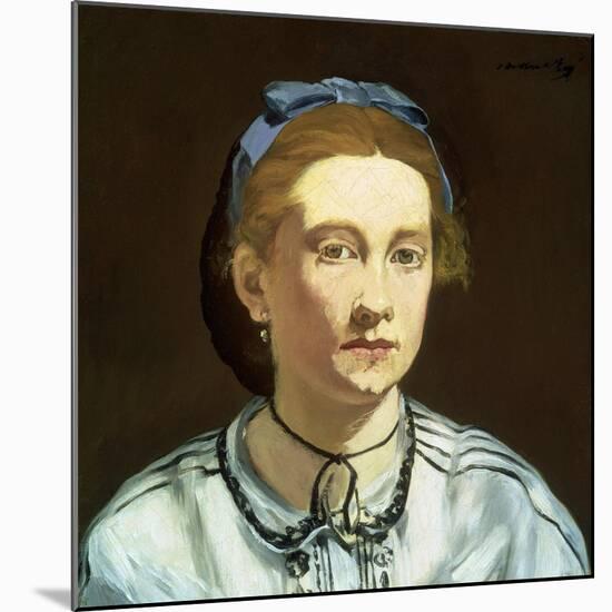 Victorine Meurent by ‰Douard Manet-Édouard Manet-Mounted Giclee Print