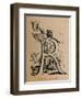 'Victorious Crusader', c1860, (c1860)-John Leech-Framed Giclee Print