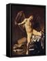 Victorious Cupid, 1602-Caravaggio-Framed Stretched Canvas