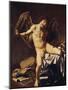 Victorious Cupid, 1602-Caravaggio-Mounted Giclee Print