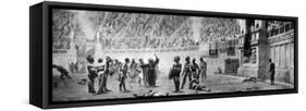 Victorious Gladiators Standing While the Less Fortunate Lay Scattered on the Ground-null-Framed Stretched Canvas