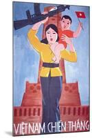 Victorious Vietnam, Propaganda Poster, Published in North Vietnam-null-Mounted Giclee Print