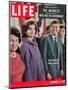 Victorious Young Kennedys, President-elect John Kennedy with Wife and Mother, November 21, 1960-Paul Schutzer-Mounted Premium Photographic Print