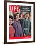 Victorious Young Kennedys, President-elect John Kennedy with Wife and Mother, November 21, 1960-Paul Schutzer-Framed Photographic Print