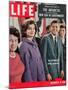 Victorious Young Kennedys, President-elect John Kennedy with Wife and Mother, November 21, 1960-Paul Schutzer-Mounted Photographic Print