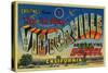 Victorville, California - Army Flying School-Lantern Press-Stretched Canvas