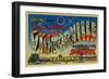 Victorville, California - Army Flying School-Lantern Press-Framed Art Print