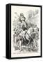 Victory! 1880, Horse, Horses, Carriage-null-Framed Stretched Canvas