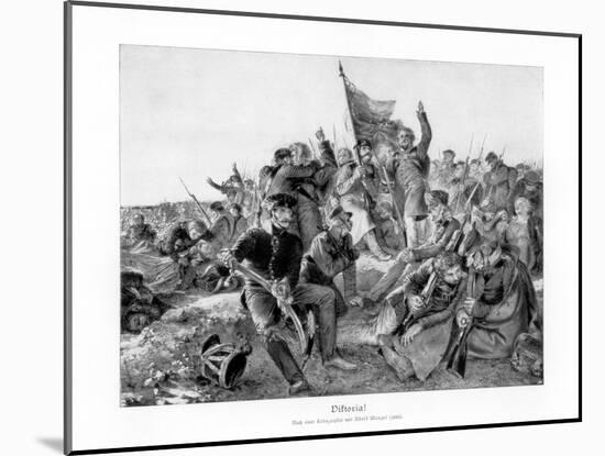 Victory!, 1900-Adolph Menzel-Mounted Giclee Print