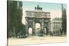 Victory Arch, Munich, Germany-null-Stretched Canvas