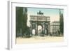 Victory Arch, Munich, Germany-null-Framed Art Print