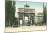 Victory Arch, Munich, Germany-null-Mounted Art Print
