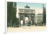 Victory Arch, Munich, Germany-null-Framed Art Print