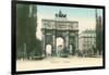 Victory Arch, Munich, Germany-null-Framed Art Print