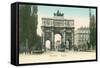 Victory Arch, Munich, Germany-null-Framed Stretched Canvas