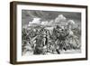 Victory at Gaugamela For Alexander the Great-Graham Coton-Framed Giclee Print