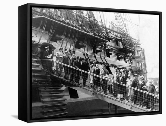 Victory at Portsmouth-null-Framed Stretched Canvas