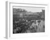 Victory celebrations in Praca do Comercio, Lisbon, 1918-null-Framed Photographic Print