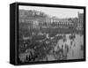 Victory celebrations in Praca do Comercio, Lisbon, 1918-null-Framed Stretched Canvas