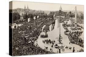 Victory Celebrations, Place De La Concorde, Paris, 14 July 1919-null-Stretched Canvas
