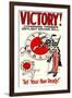 Victory! Congress Passes Daylight Savings Bill Poster-null-Framed Giclee Print