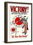 Victory! Congress Passes Daylight Savings Bill Poster-null-Framed Giclee Print