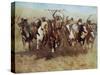 Victory Dance-Frederic Sackrider Remington-Stretched Canvas