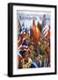 Victory, End of Second World War, 1945 (Print)-Terence Cuneo-Framed Giclee Print