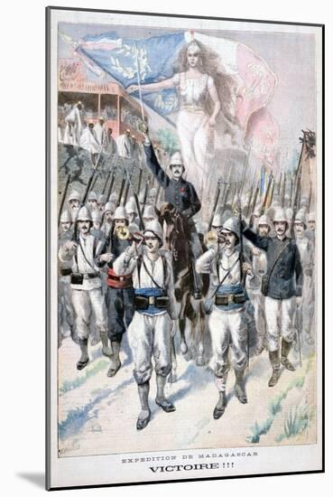 Victory!!, French Intervention in Madagascar, 1895-F Meaulle-Mounted Giclee Print