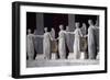 Victory Goddesses in Carrara Marble, Detail from Hall of Liberation-Ludwig Von Schwanthaler-Framed Giclee Print