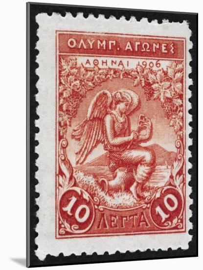 Victory. Greece 1906 Olympic Games 10 Lepta, Unused-null-Mounted Premium Giclee Print