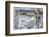 Victory in Flight monument, Tournon, France-Jim Engelbrecht-Framed Photographic Print