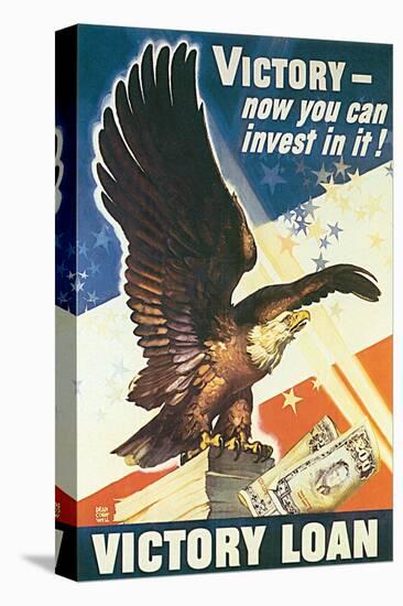 Victory - Now You Can Invest In It! 1945-Dean Cornwell-Stretched Canvas