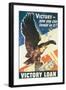 Victory - Now You Can Invest In It! 1945-Dean Cornwell-Framed Art Print