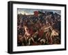 Victory of Joshua over the Amalekites, 1625-1626-Nicolas Poussin-Framed Giclee Print