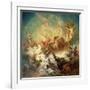 Victory of Light over Darkness, 1883-84-Hans Makart-Framed Giclee Print