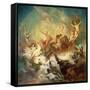 Victory of Light over Darkness, 1883-84-Hans Makart-Framed Stretched Canvas