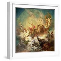 Victory of Light over Darkness, 1883-84-Hans Makart-Framed Giclee Print