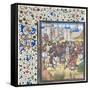 Victory of Richard the Lionheart over Philip Augustus in 1198-null-Framed Stretched Canvas