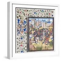 Victory of Richard the Lionheart over Philip Augustus in 1198-null-Framed Giclee Print