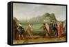 Victory of the Dutch over the Spanish Fleet at Gibraltar-Adam Willaerts-Framed Stretched Canvas