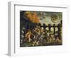 Victory of Virtue over Vice-Andrea Mantegna-Framed Giclee Print