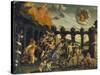 Victory of Virtue over Vice-Andrea Mantegna-Stretched Canvas