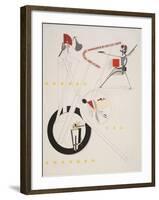 Victory Over the Sun, 1. Part of the Show Machinery-El Lissitzky-Framed Giclee Print