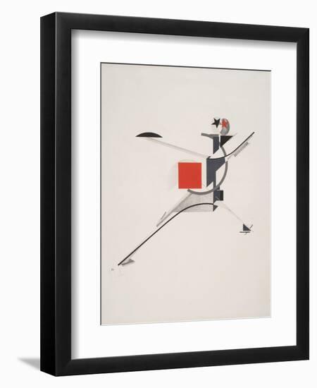 Victory Over the Sun, 10. New Man-El Lissitzky-Framed Giclee Print